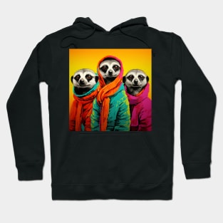 Hipster Meerkats 1 Hoodie